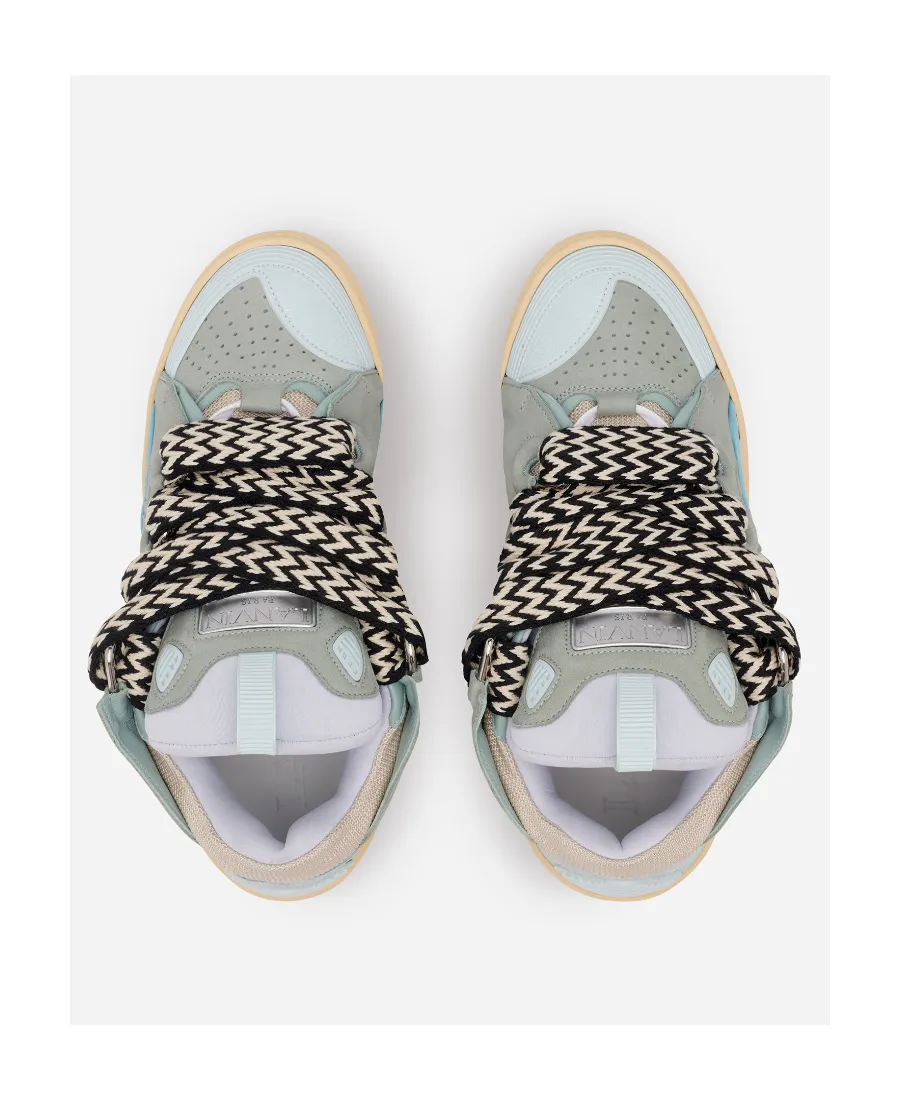 Curb Lace-Up Chunky Sneakers
