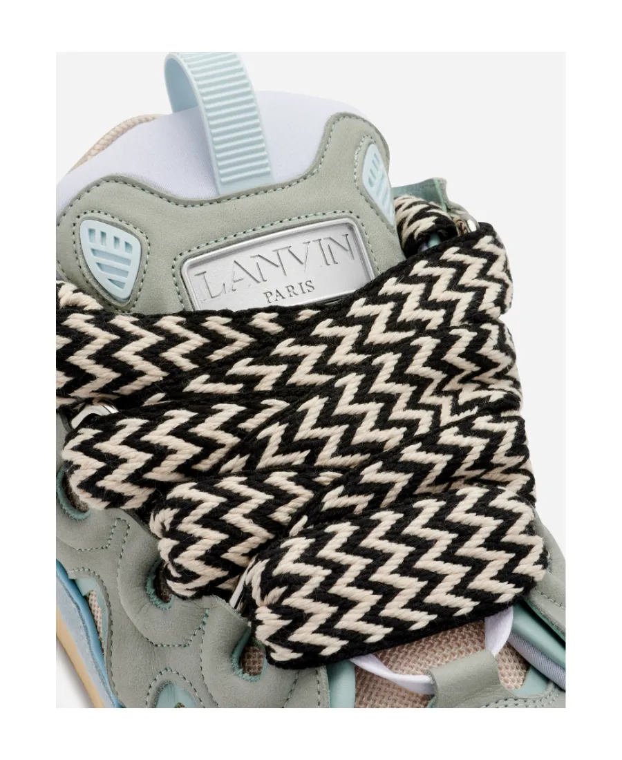 Curb Lace-Up Chunky Sneakers