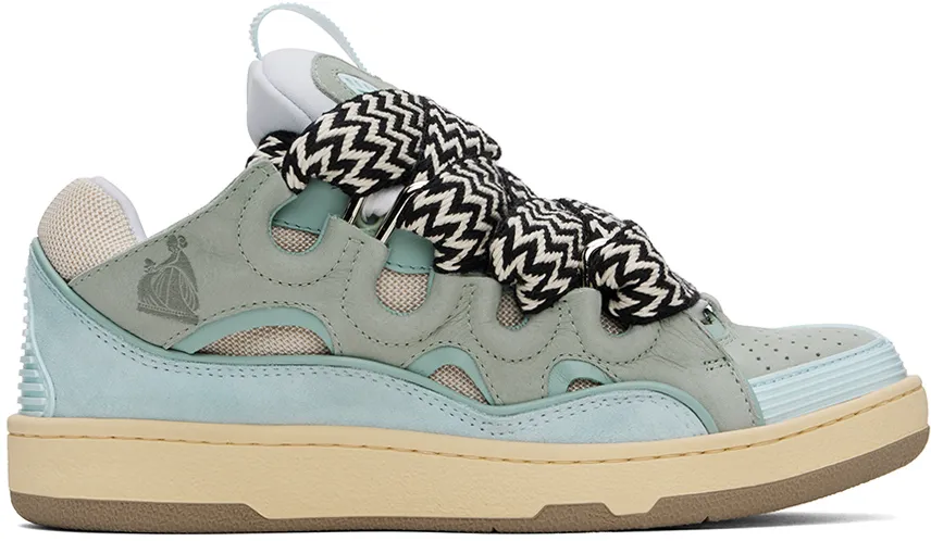 Curb Lace-Up Chunky Sneakers