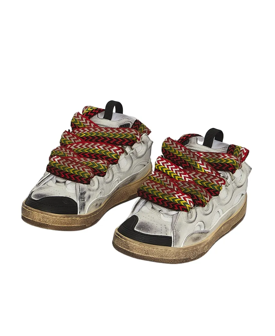 Curb Chunky Lace-Up Sneakers