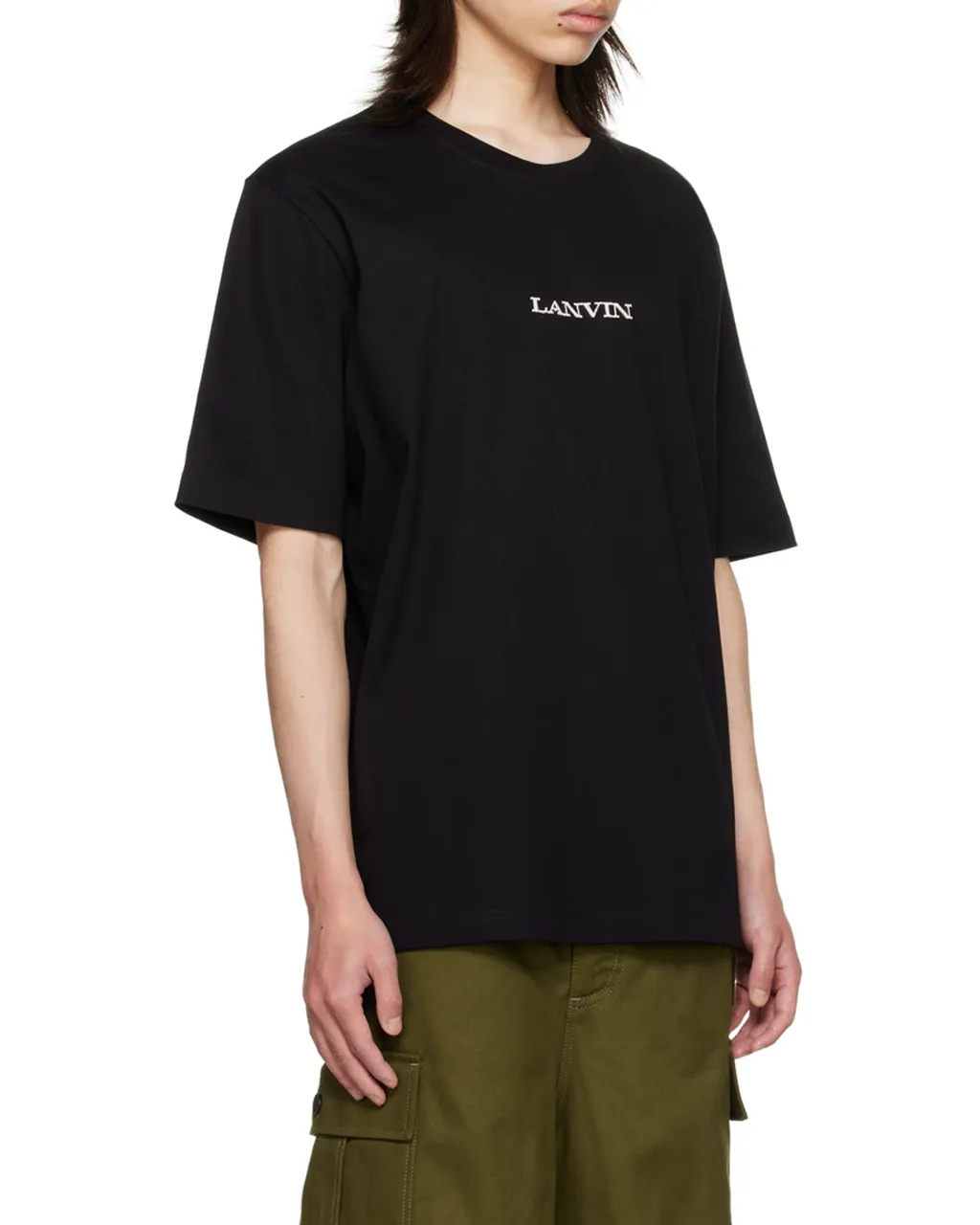 Logo Embroidered Crewneck T-Shirt