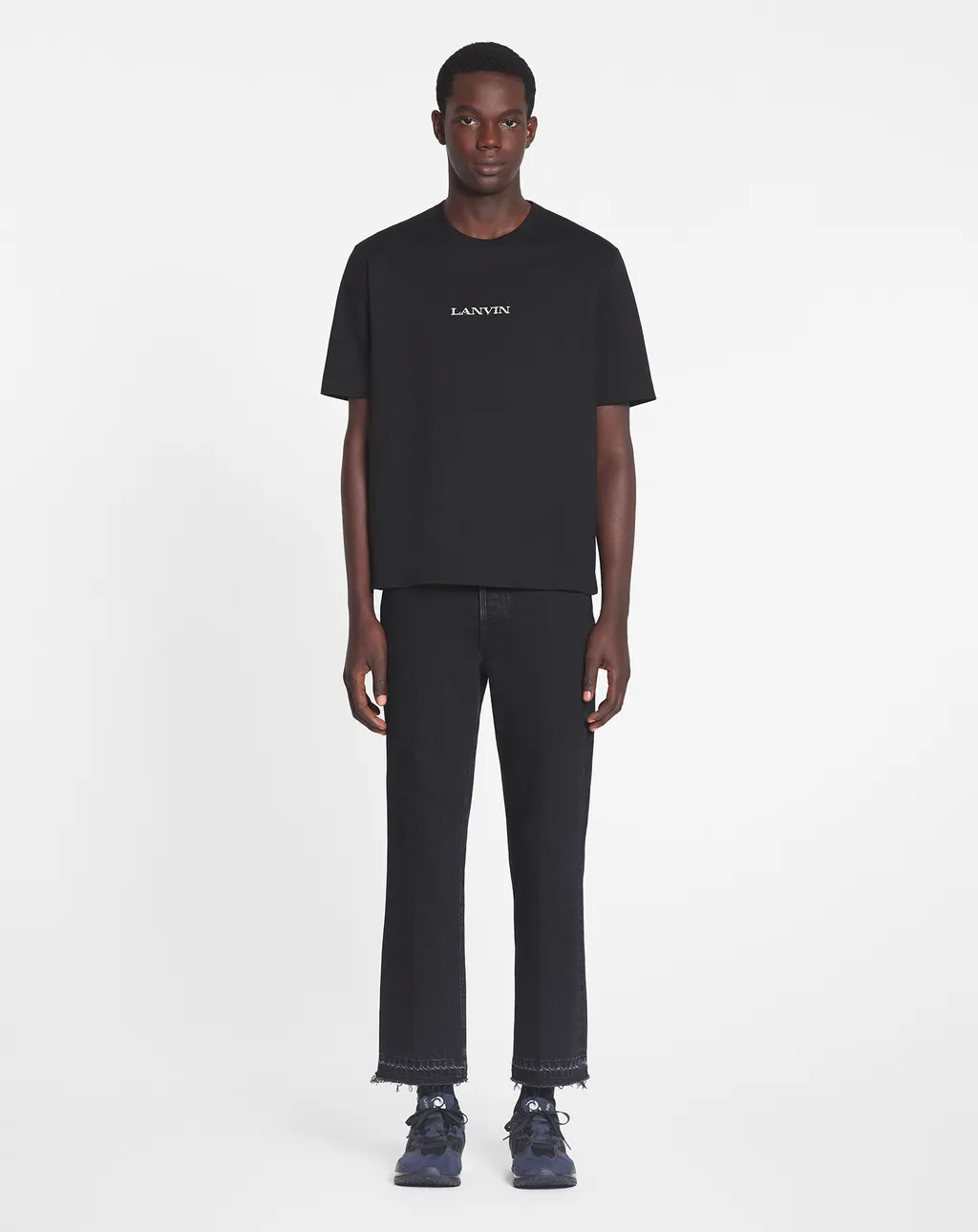 Logo Embroidered Crewneck T-Shirt