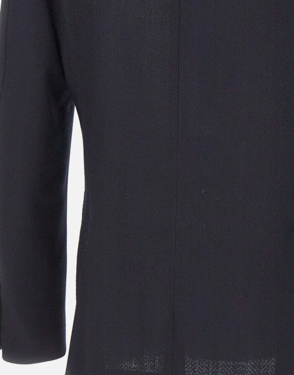 Herringbone Double-Breasted Jacket