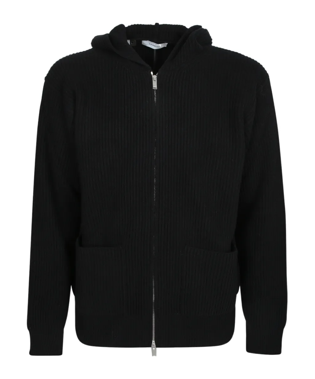 Long Sleeved Zip-Up Hoodie
