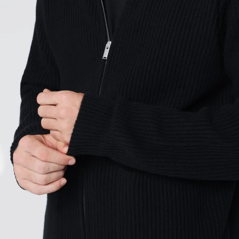 Long Sleeved Zip-Up Hoodie