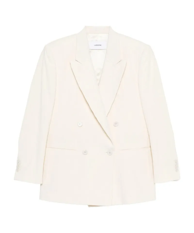 Double-Breasted Corduroy Blazer