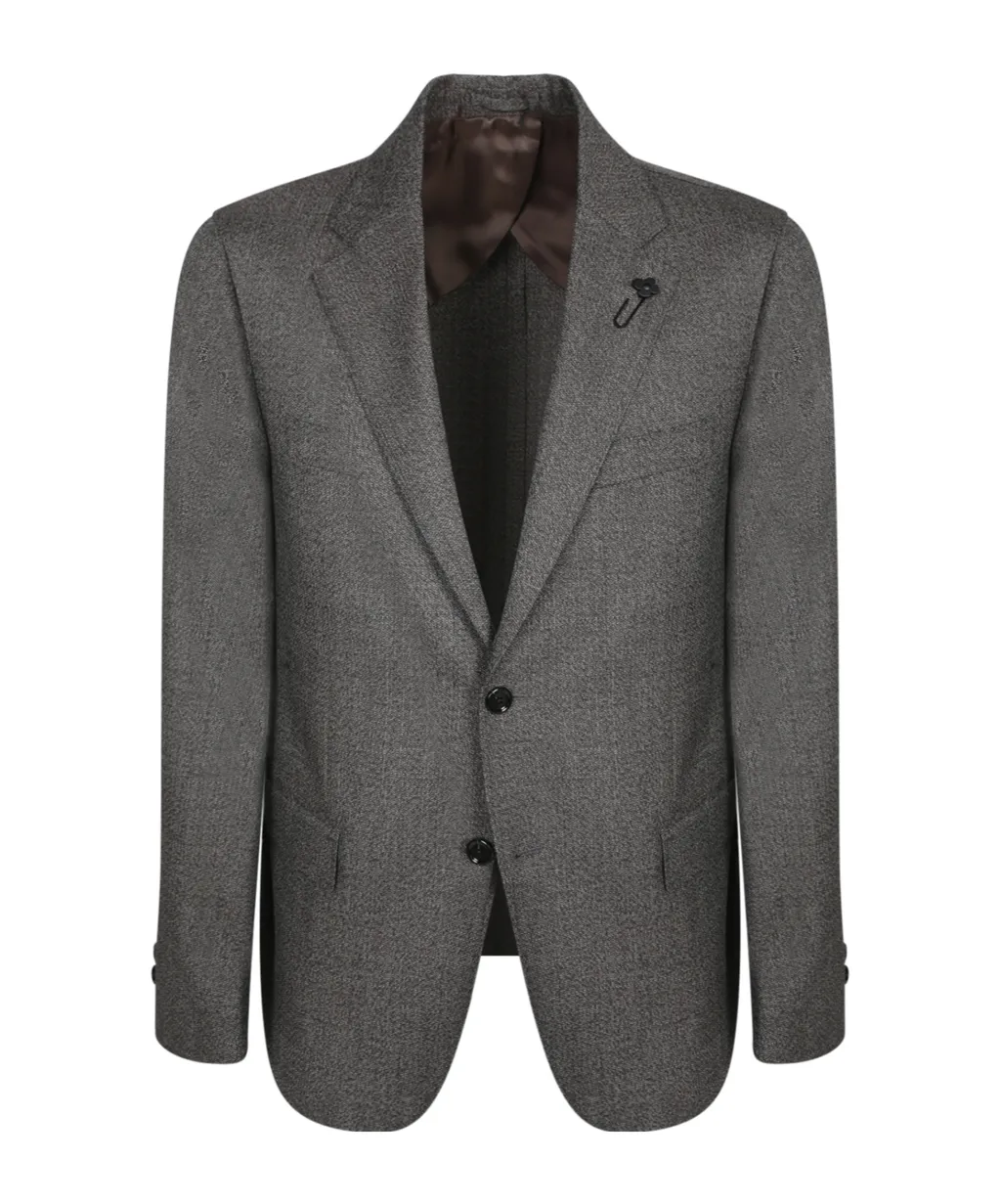 Single-Breasted Tailored Suit