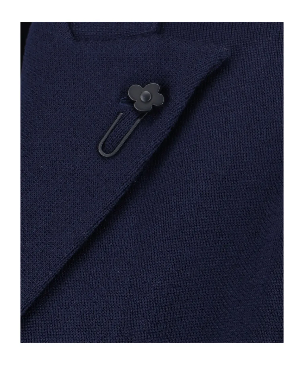 Double-Breasted Patch-Pocket Jacket