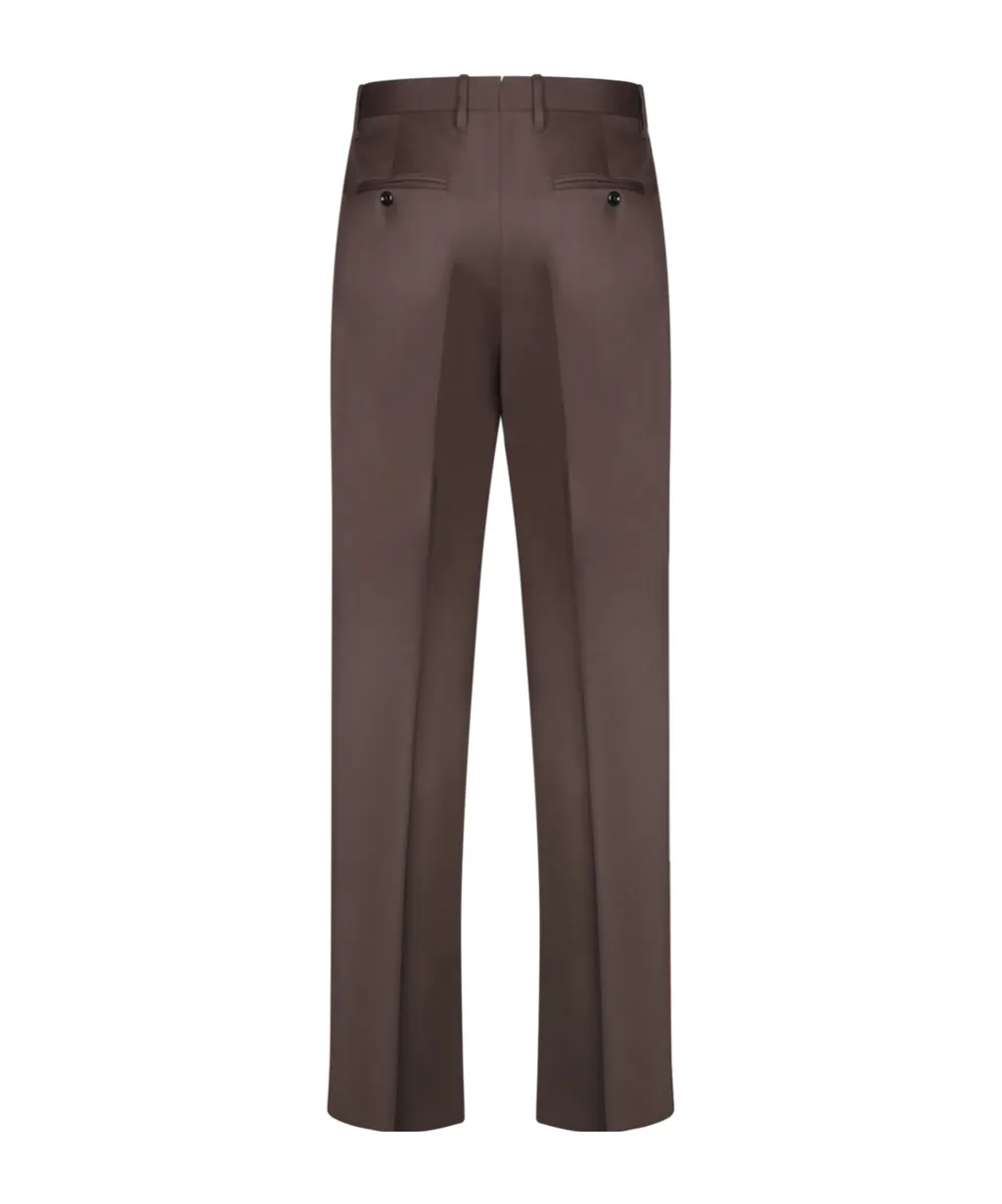 Straight-Leg Tailored Trousers