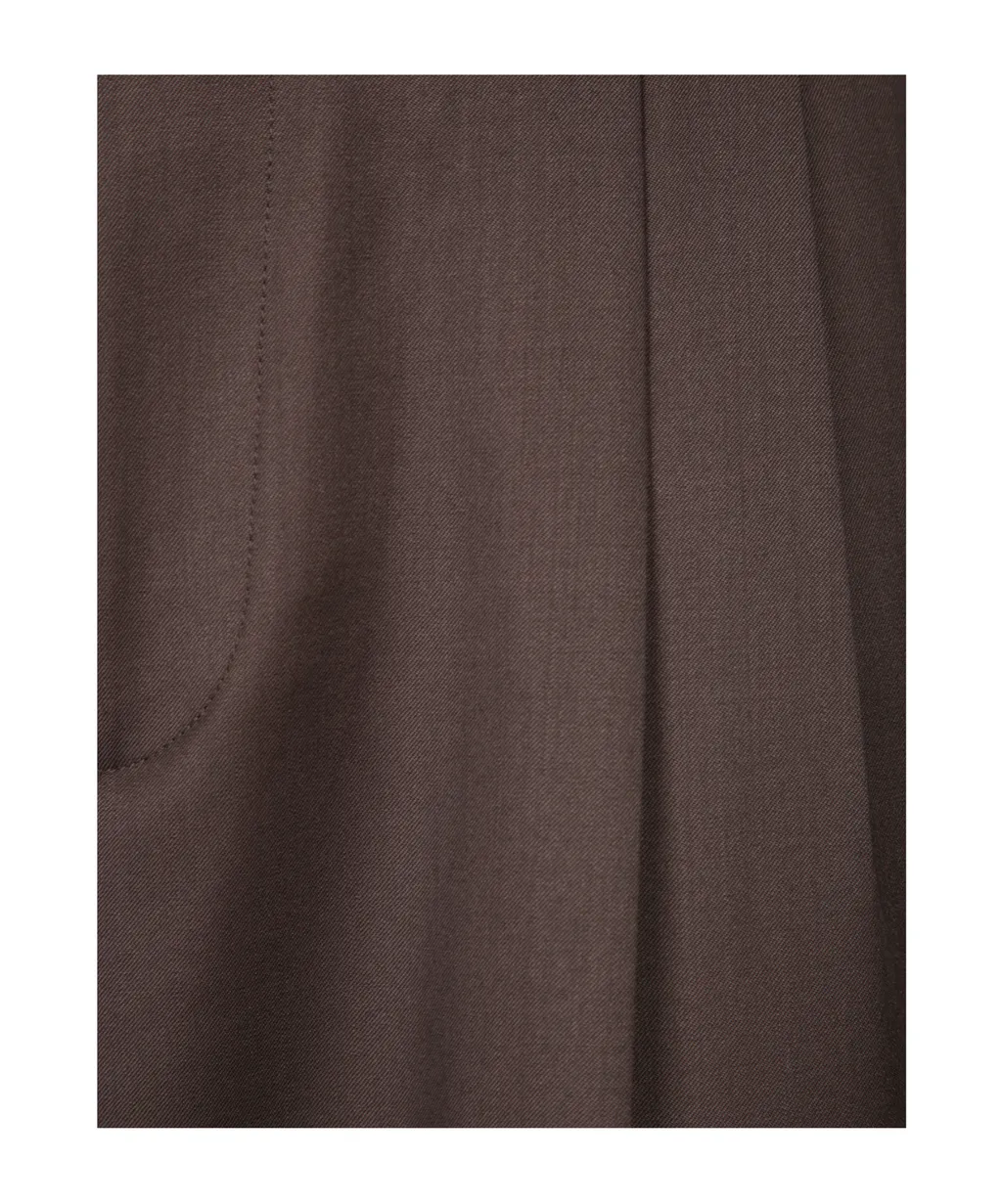 Straight-Leg Tailored Trousers