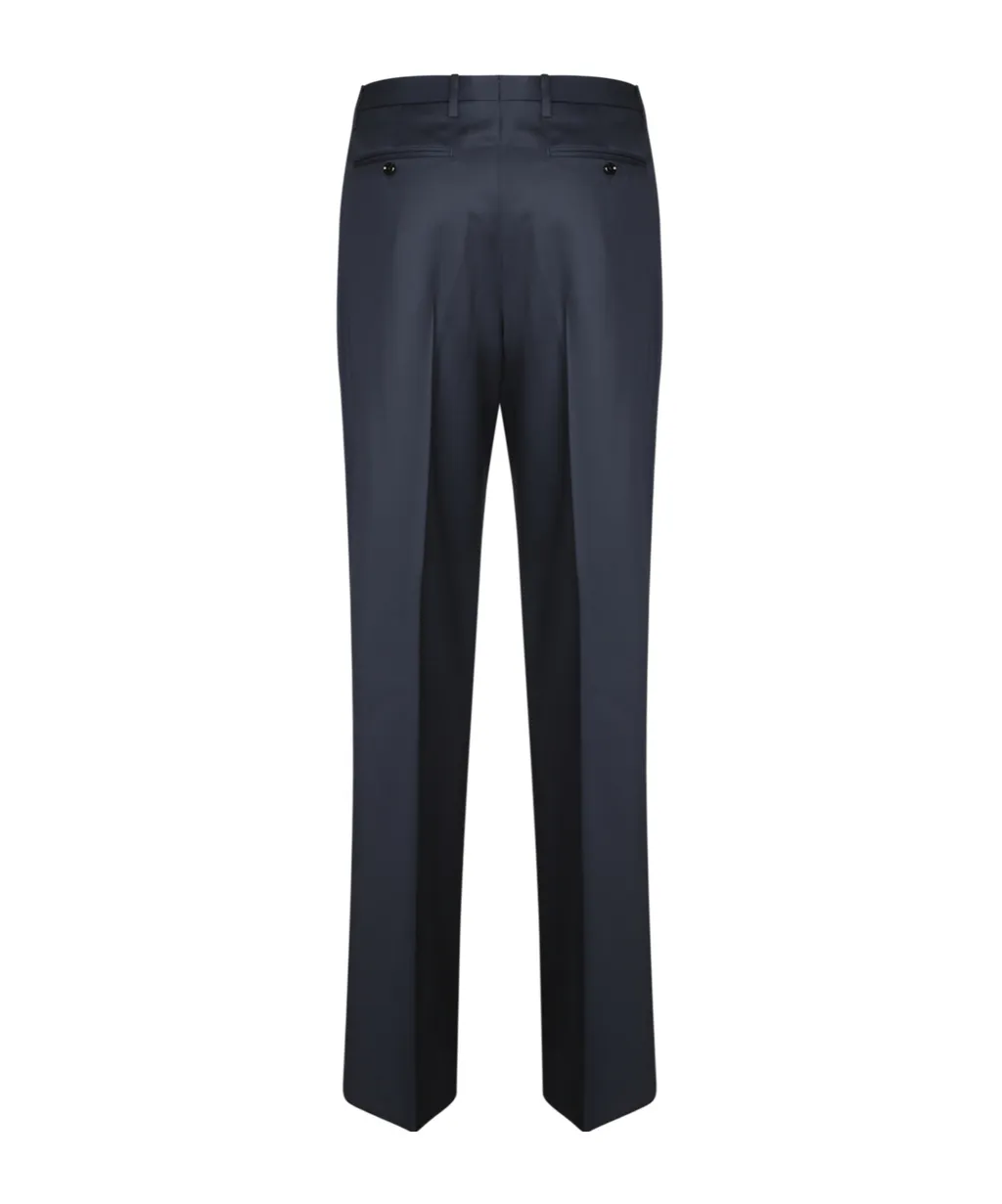 Straight-Leg Tailored Trousers