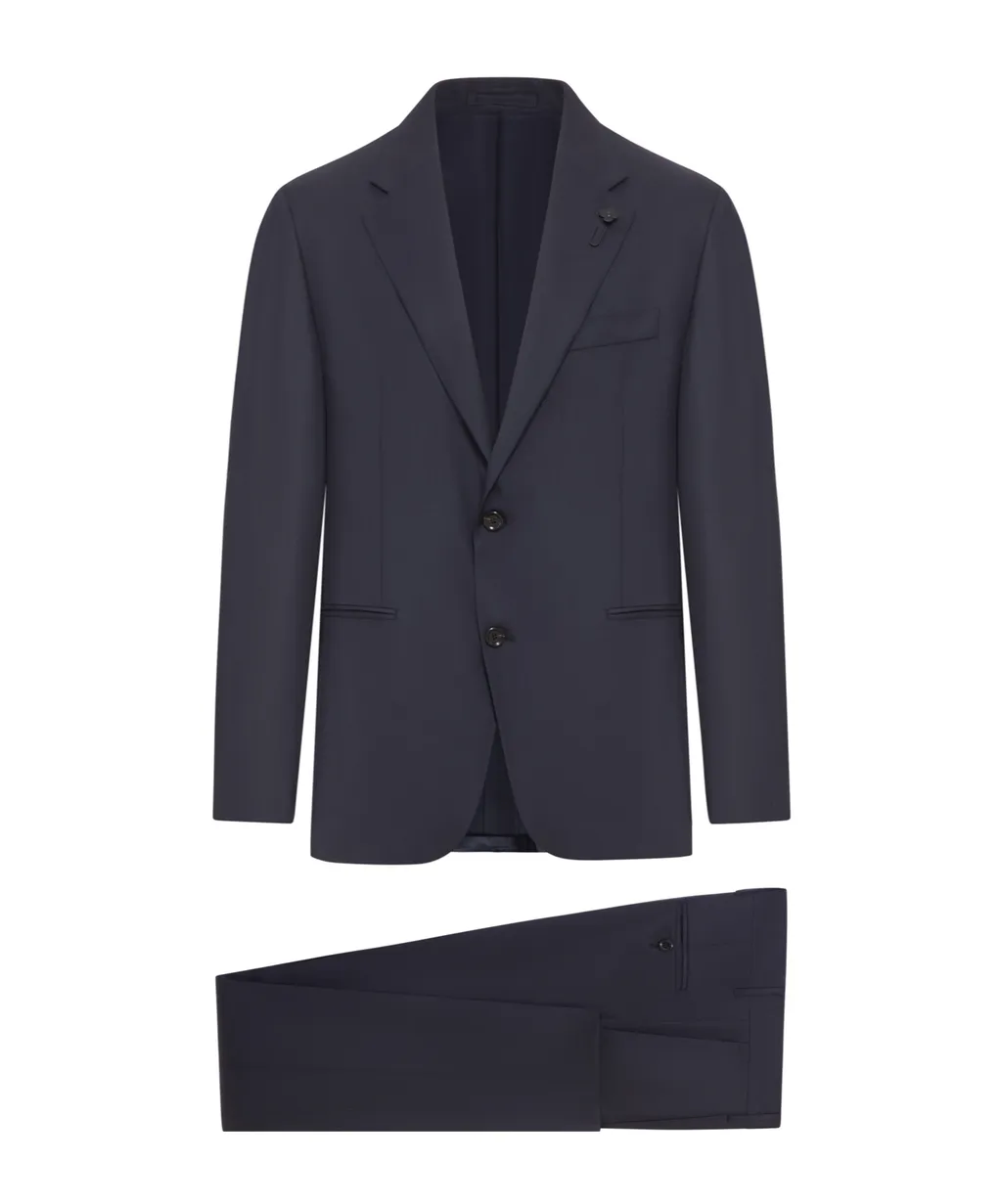 Single-Breasted Wool Blazer