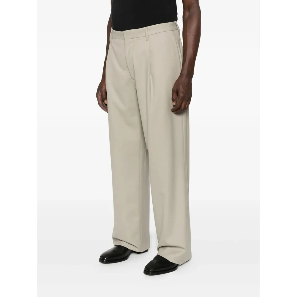 Pleated-Front Trousers
