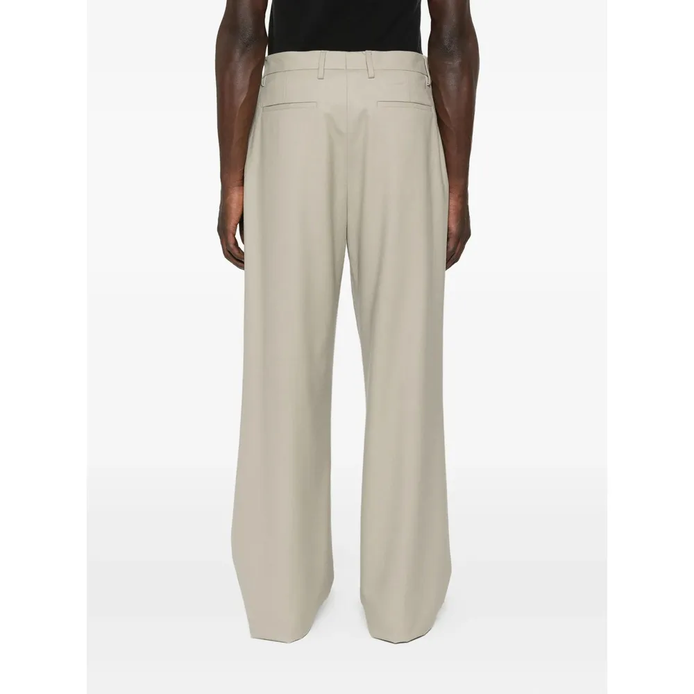 Pleated-Front Trousers