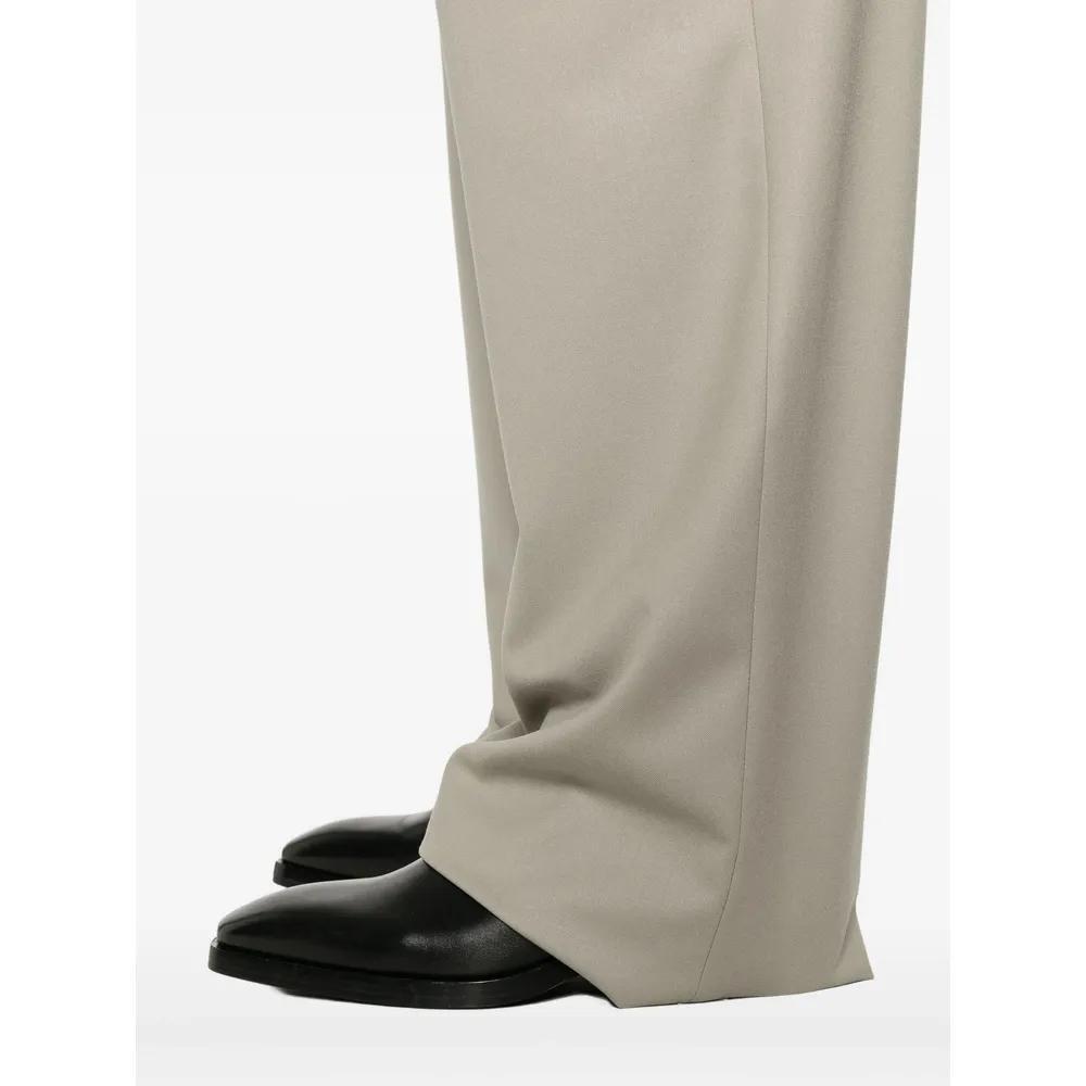 Pleated-Front Trousers