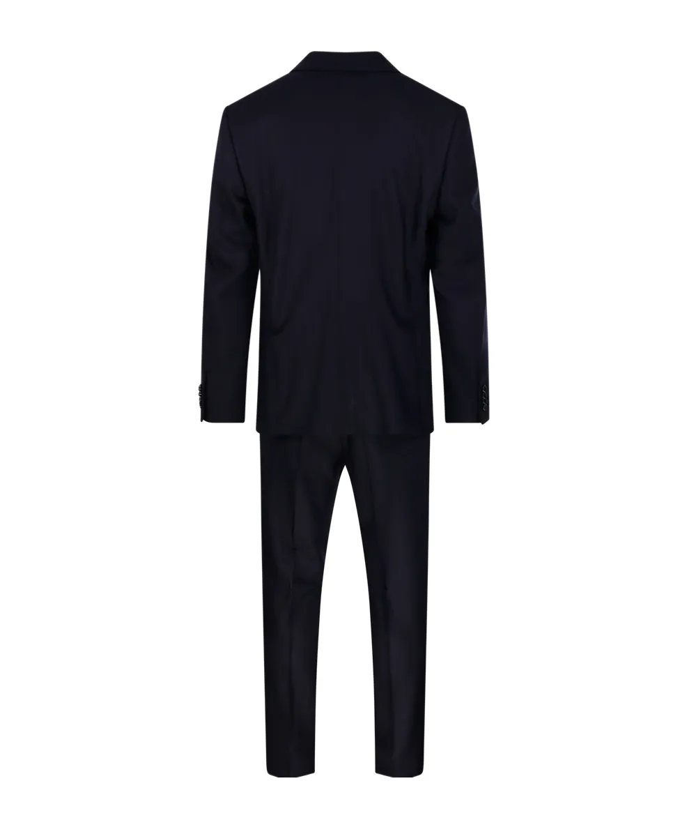 Virgin Wool Blend Suit