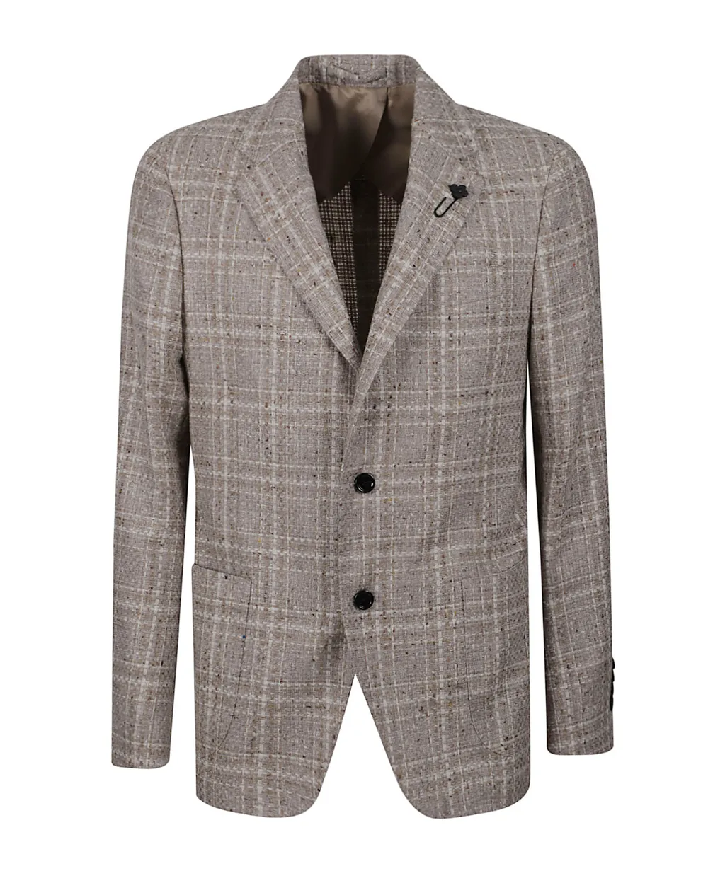 Single-Breasted Tailored Jacket