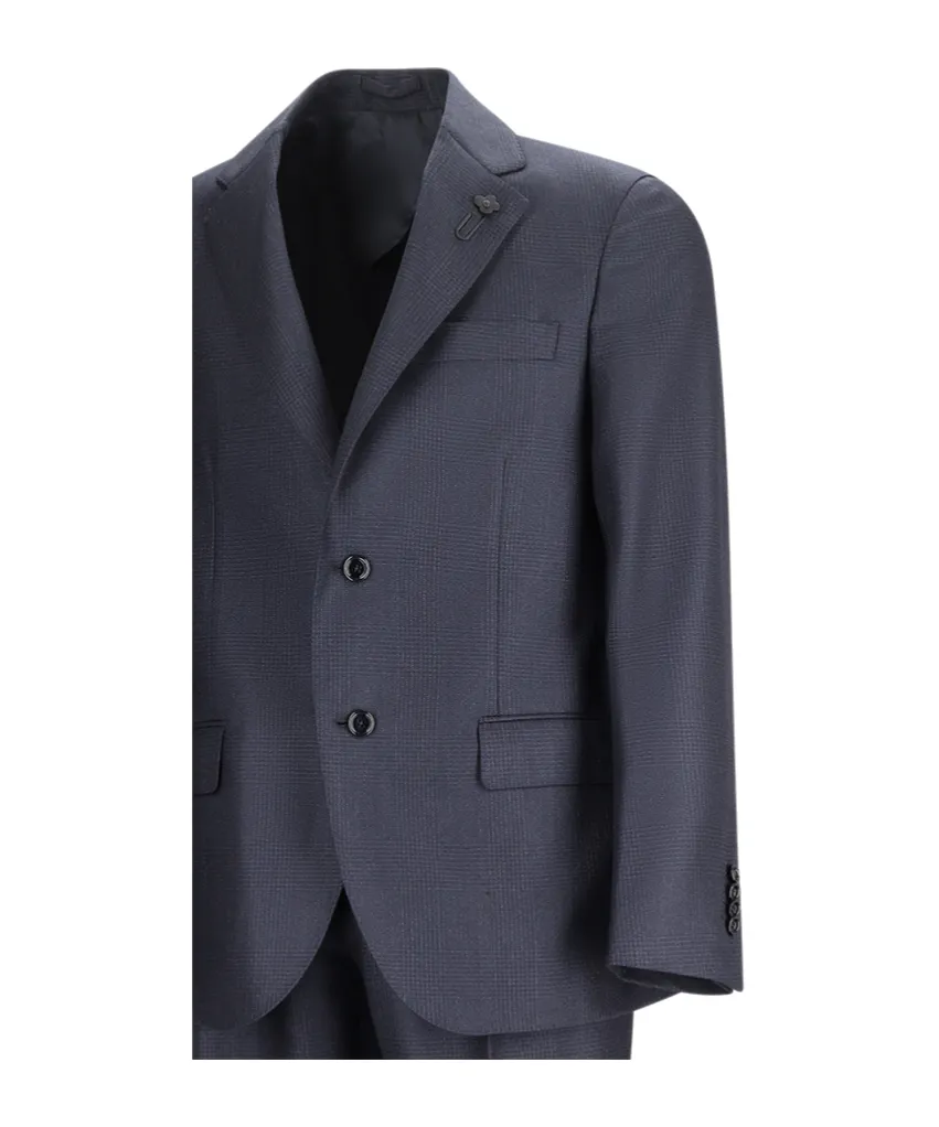 Single-Breasted Wool Suit