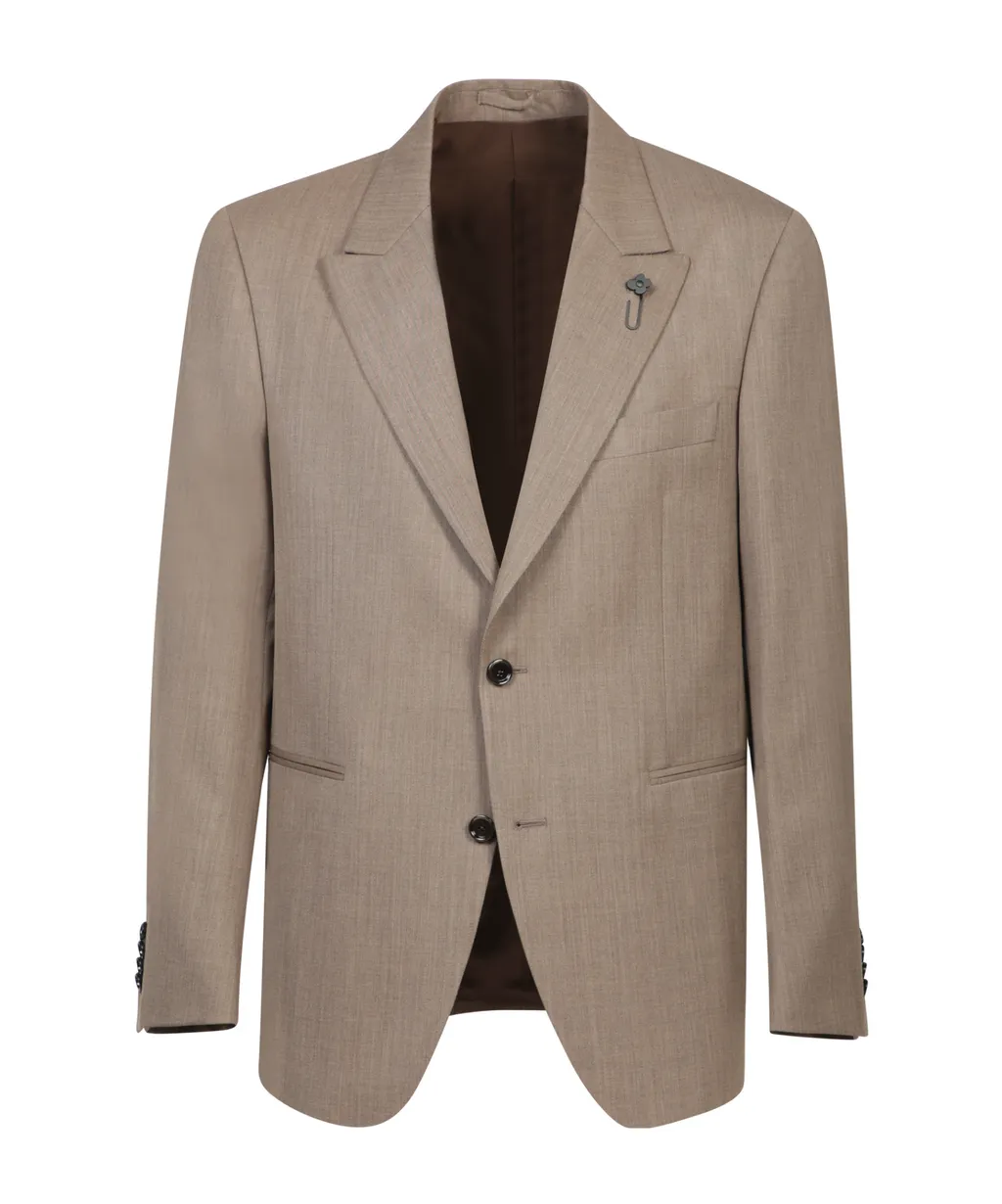 Single Breasted Two-Piece Suit