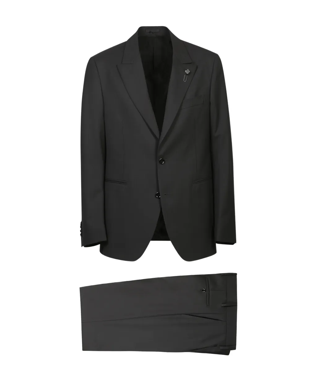 Single Breasted Two-Piece Suit