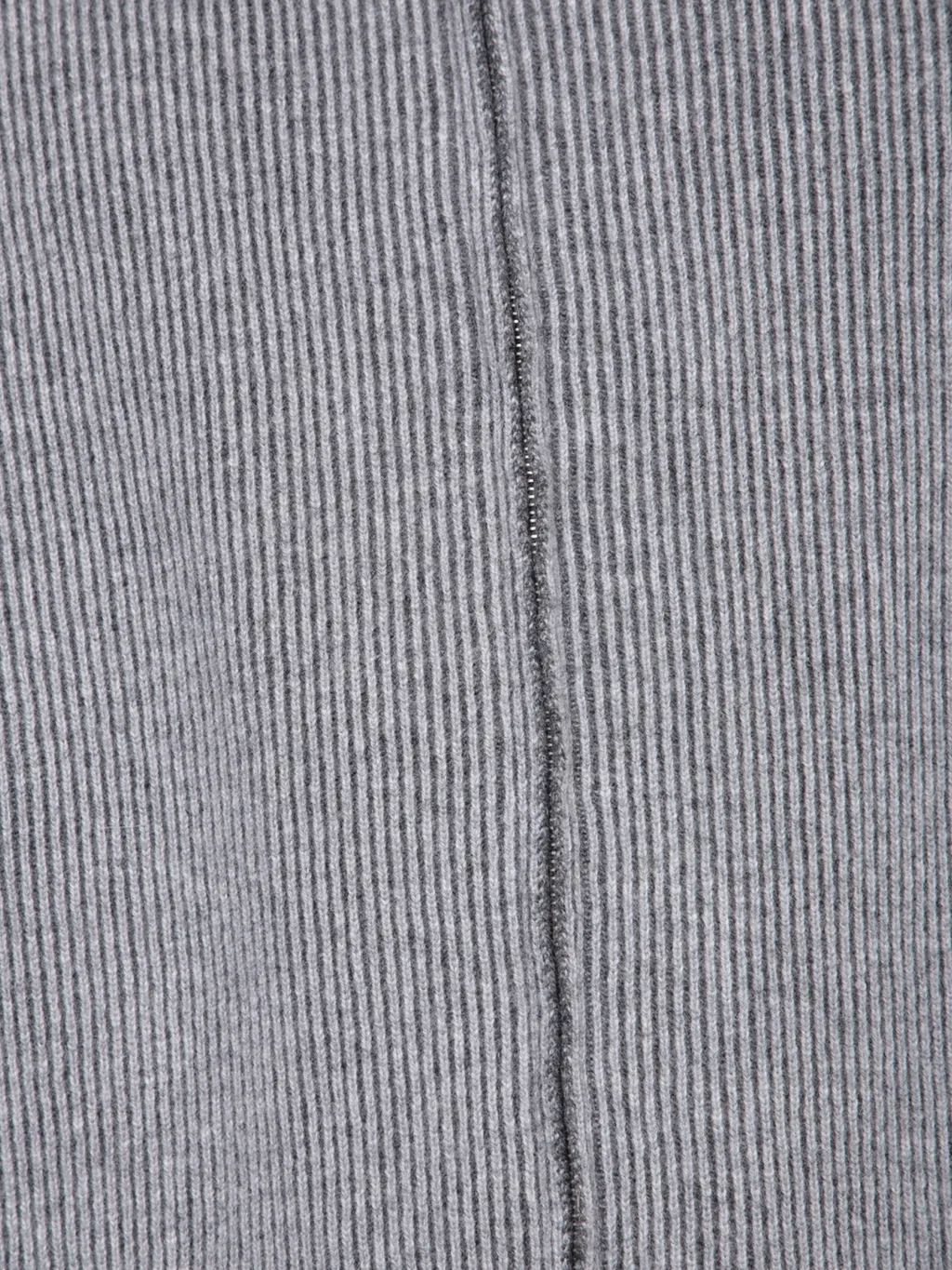 High-Neck Zipped Cardigan