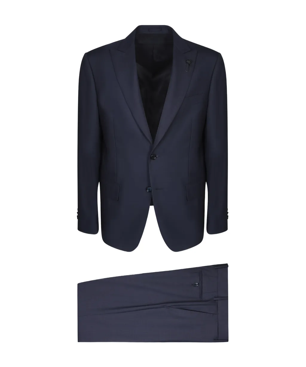 Single-Breasted Tailored Suit