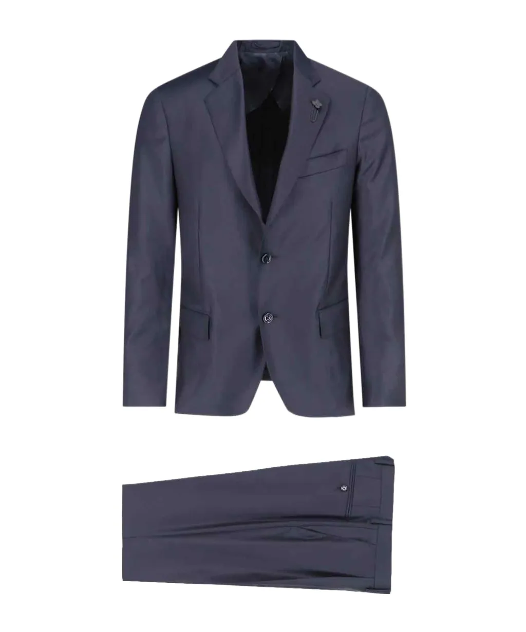 Single-Breasted Tailored Suit