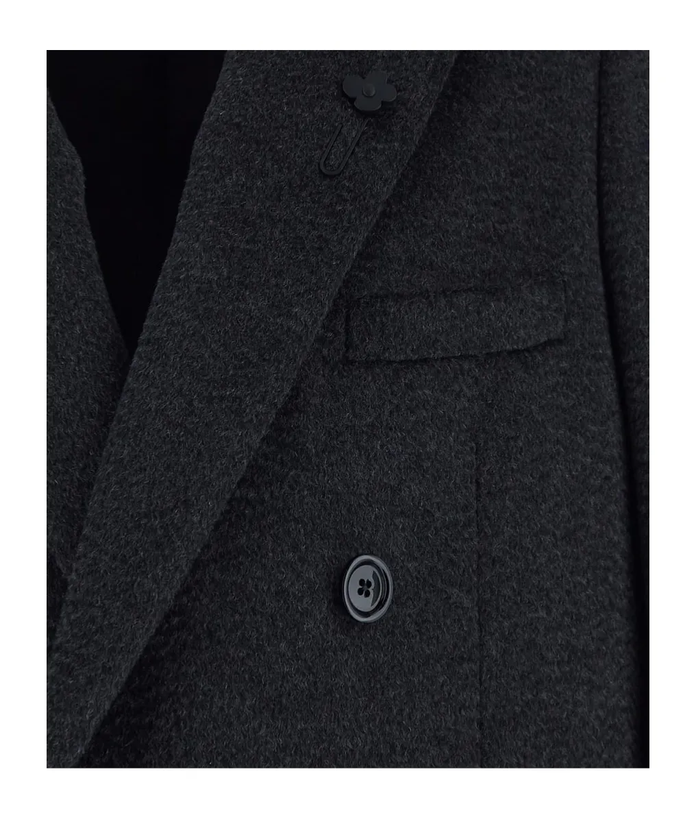 Double-Breasted Tailored Coat