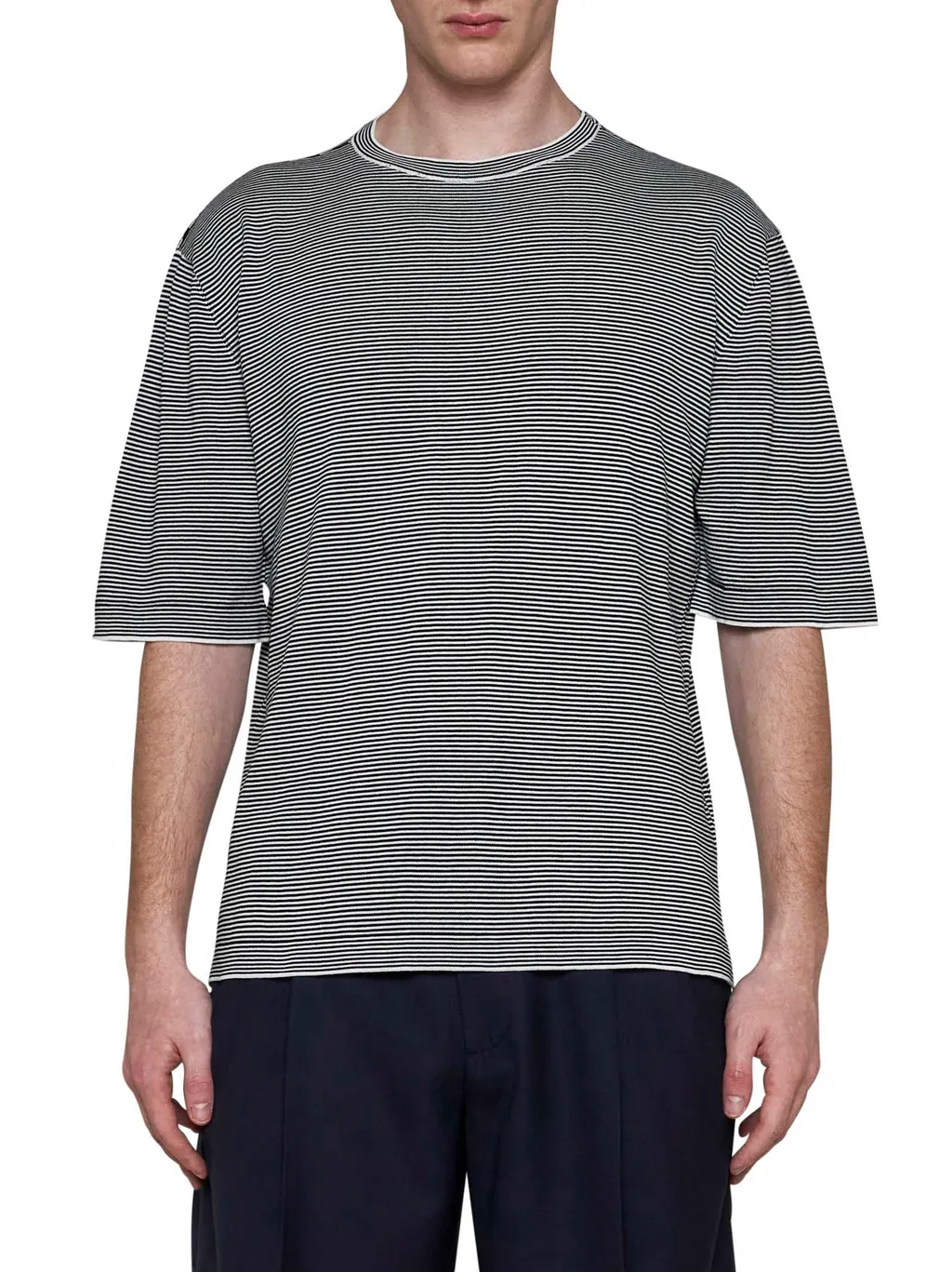 Striped Cotton T-Shirt