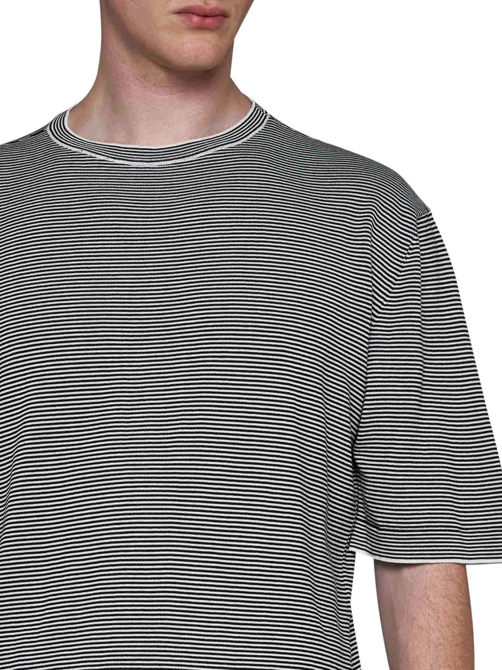 Striped Cotton T-Shirt