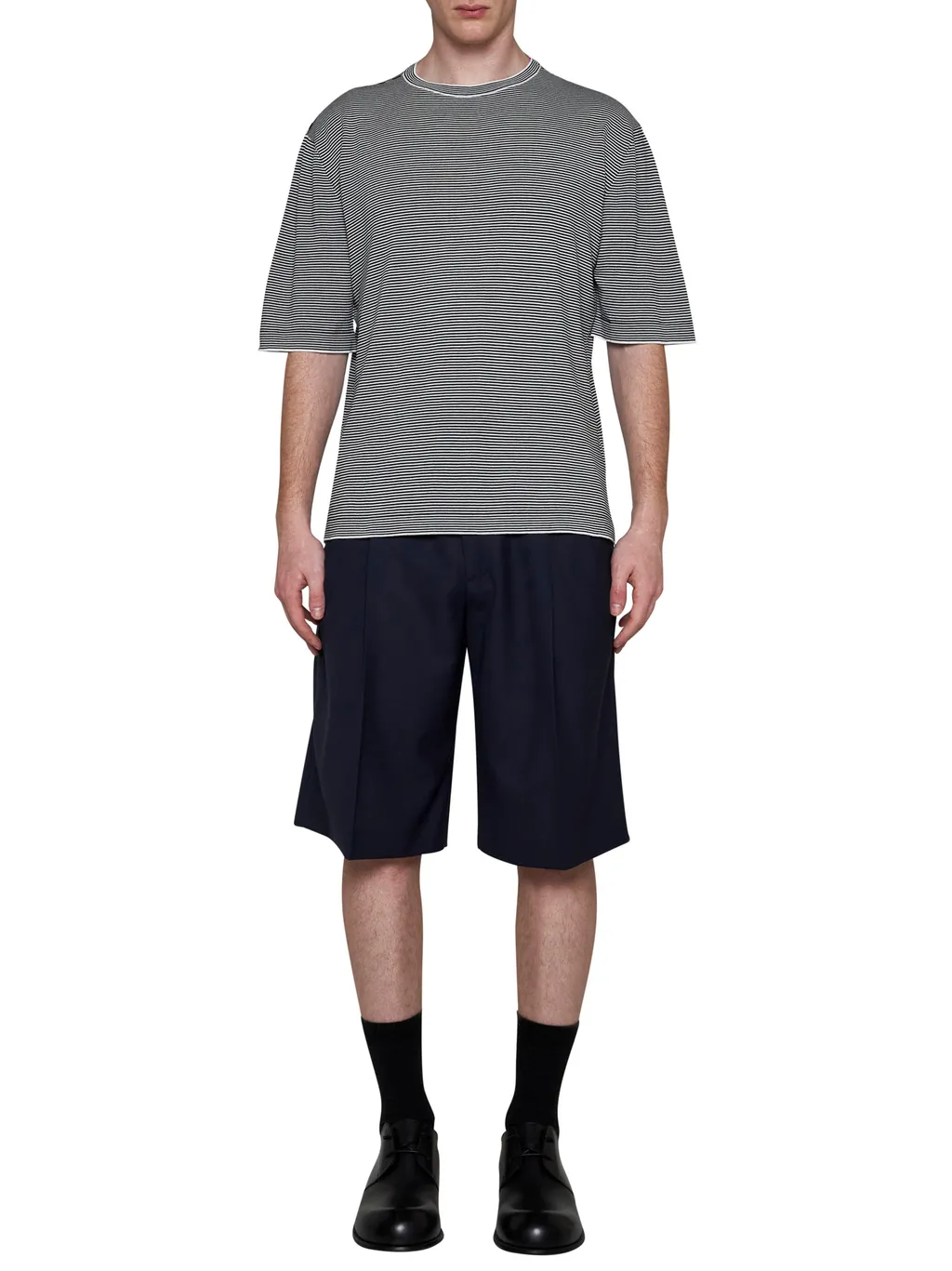 Striped Cotton T-Shirt