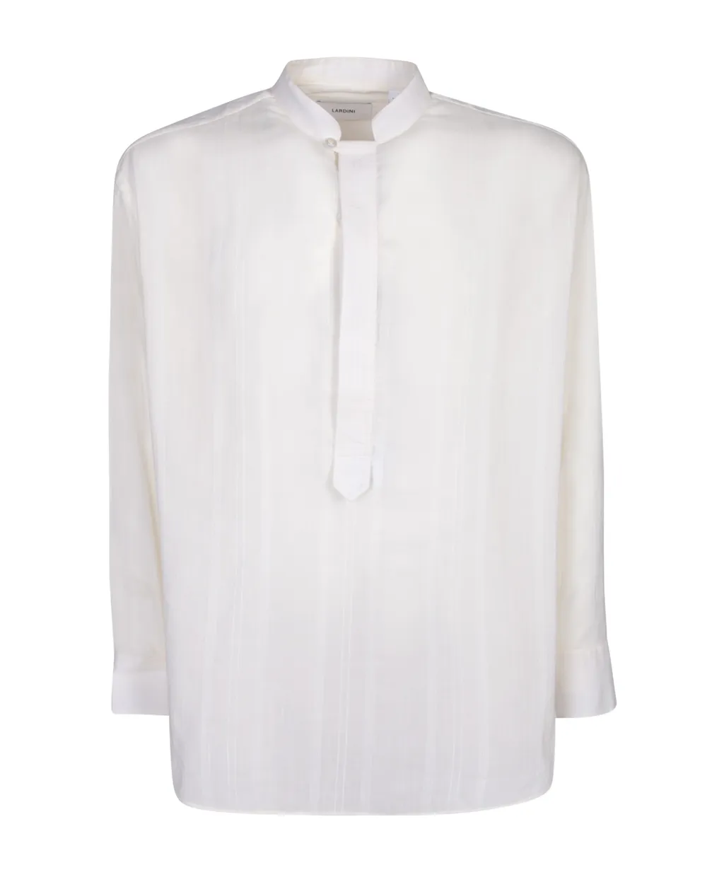 Long-Sleeved Striped Shirt