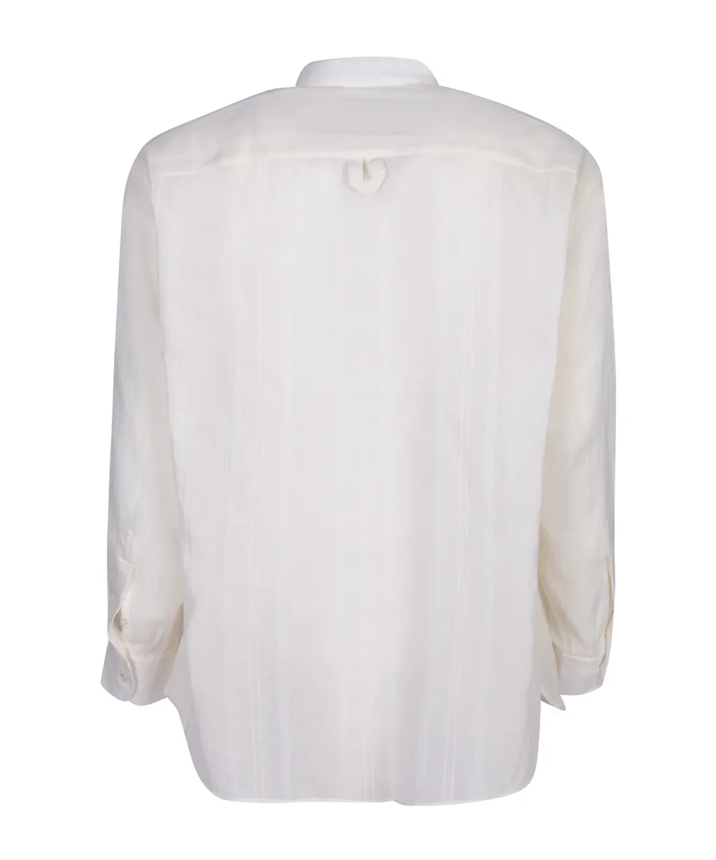 Long-Sleeved Striped Shirt