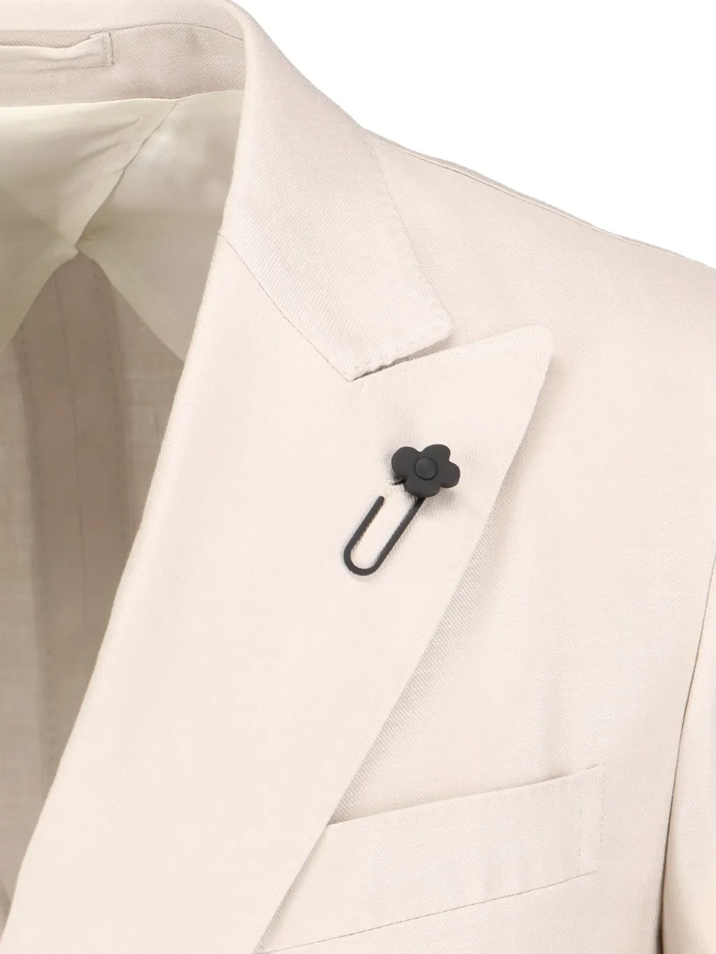 Peak-Lapels Double-Breasted Suit