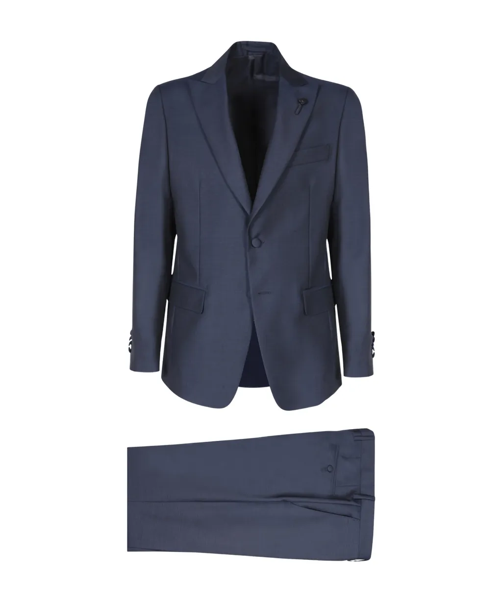Single Breasted Two-Piece Suit