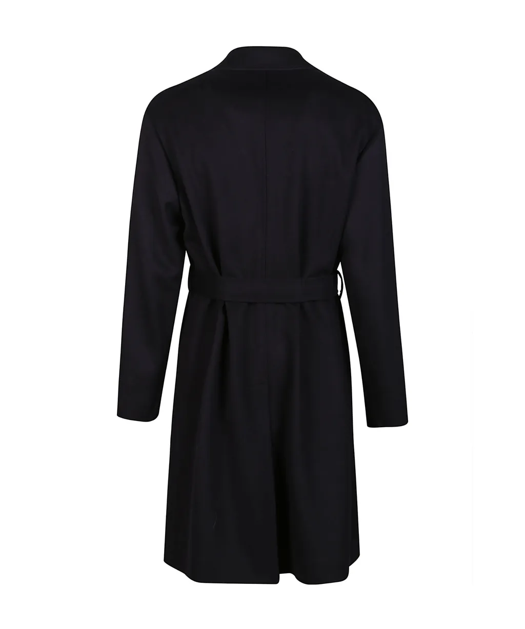 Single Breasted Belted Coat