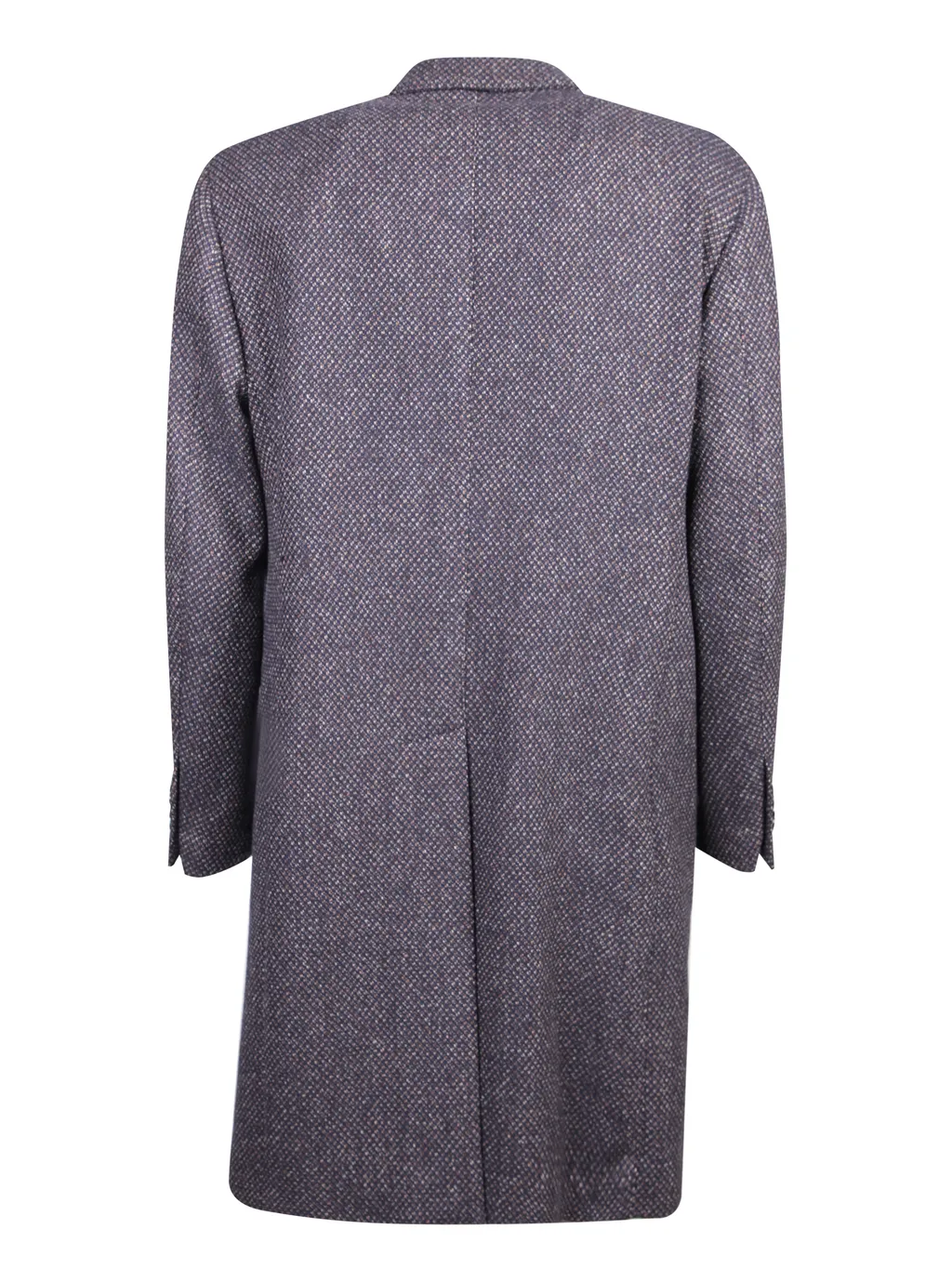 Long-Sleeved Button-Up Coat