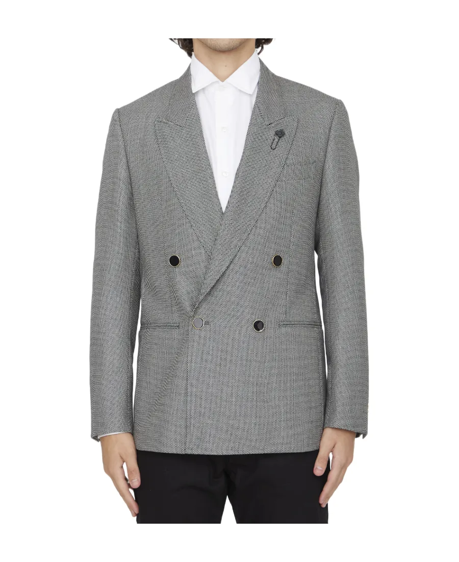Double-Breasted Wool Jacket