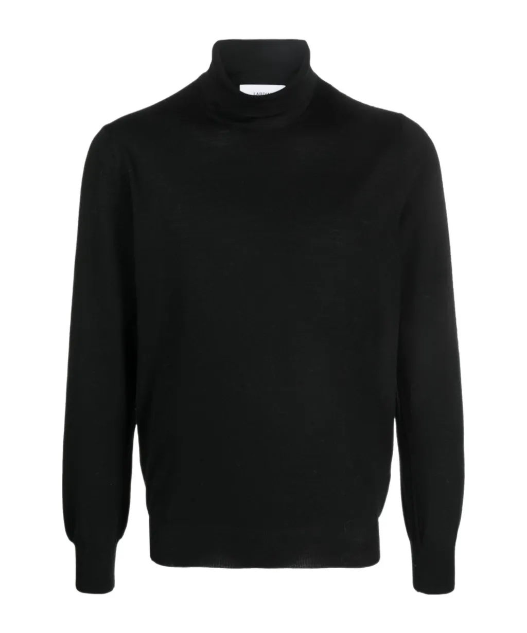 Roll-Neck Knitted Jumper