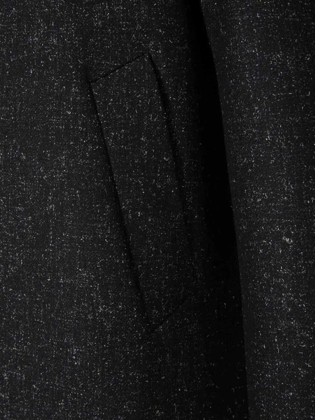 Single-Breasted Knitted Coat
