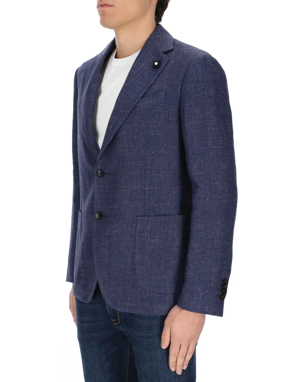 Single-Breasted Tailored Blazer