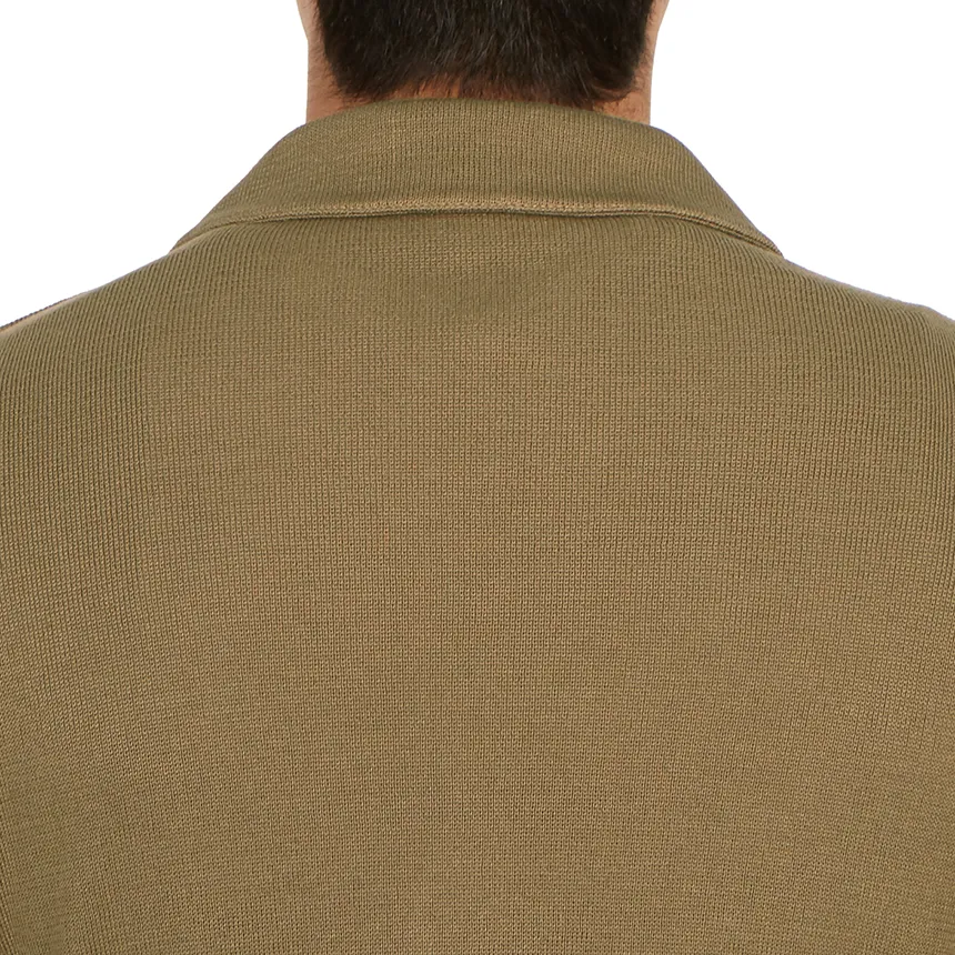 Double-Breasted Cotton Blazer