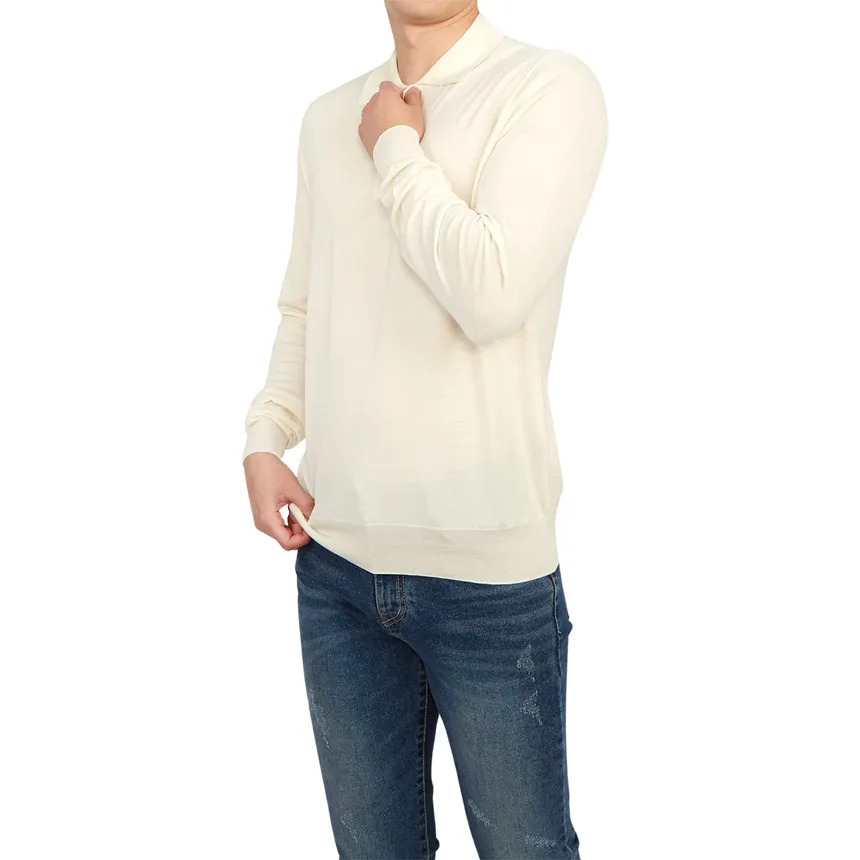 Polo Shirt With Lapel