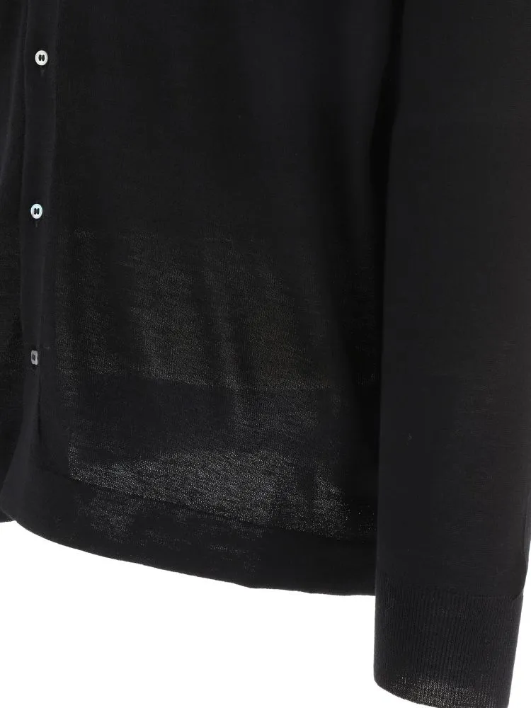 Button-Up Knitted Cardigan