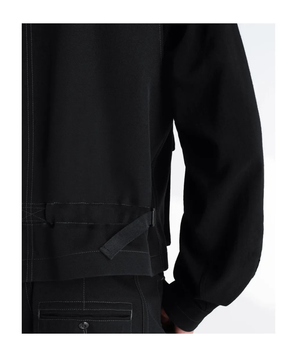 Long-Sleeved Casual Jacket
