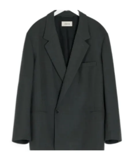 Double-Breasted Long Sleeved Blazer