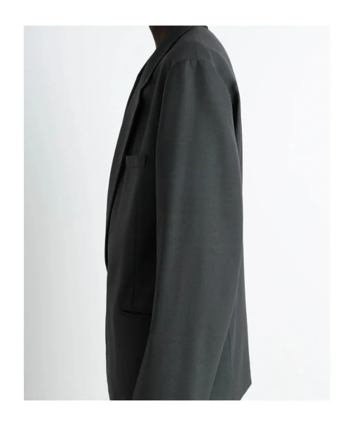 Double-Breasted Long Sleeved Blazer