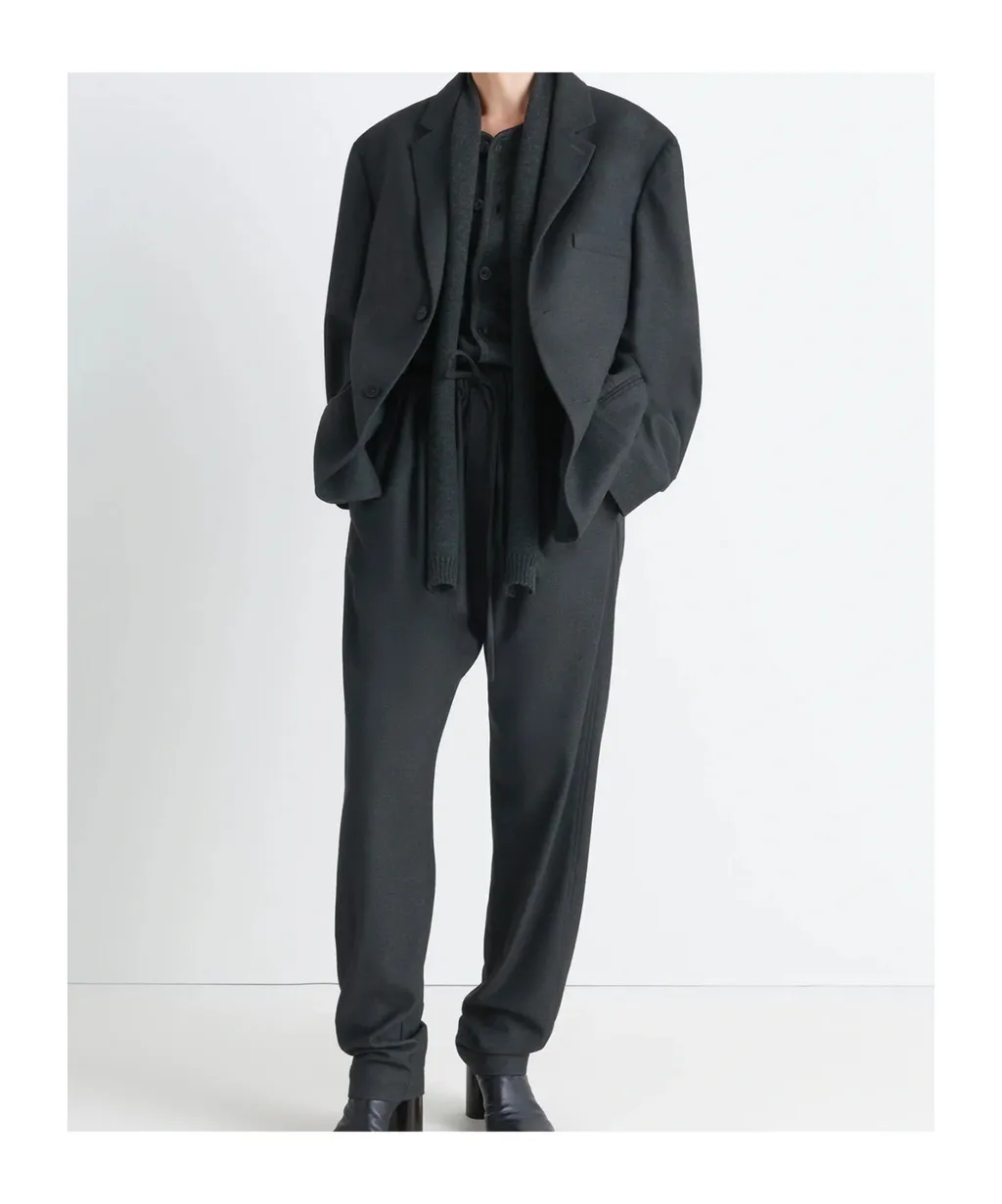 Single-Breasted Tailored Blazer