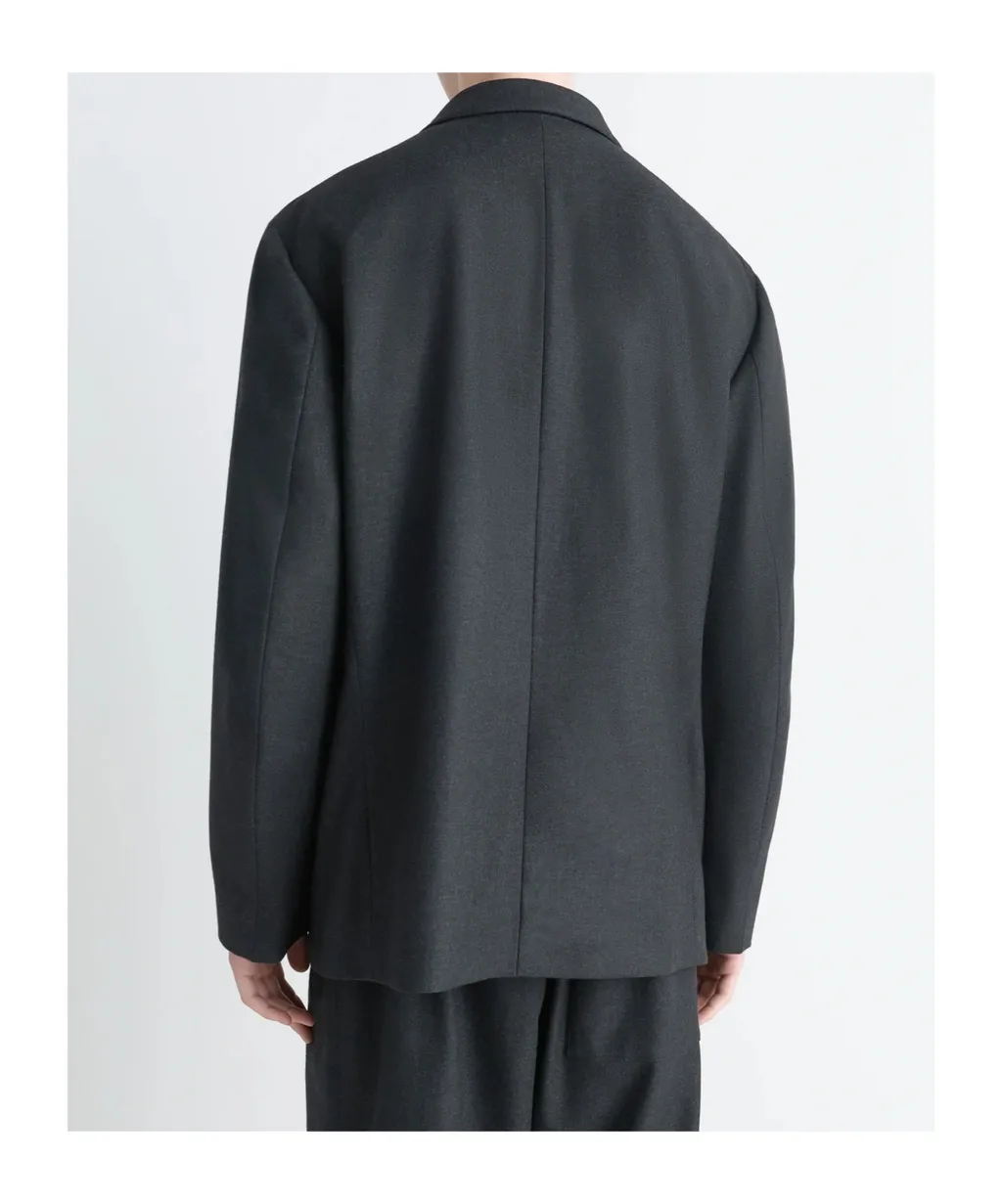 Single-Breasted Tailored Blazer