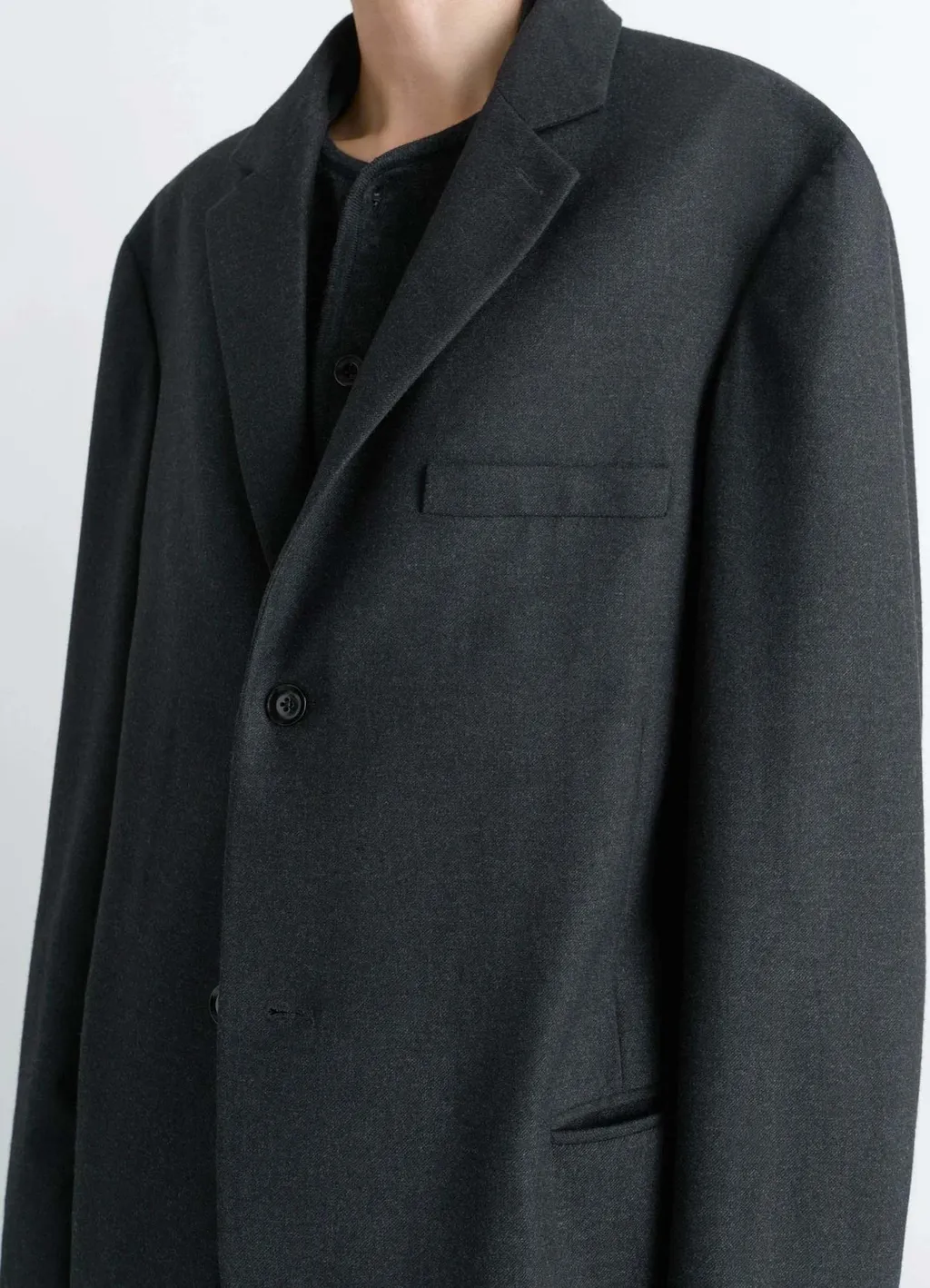 Single-Breasted Tailored Blazer
